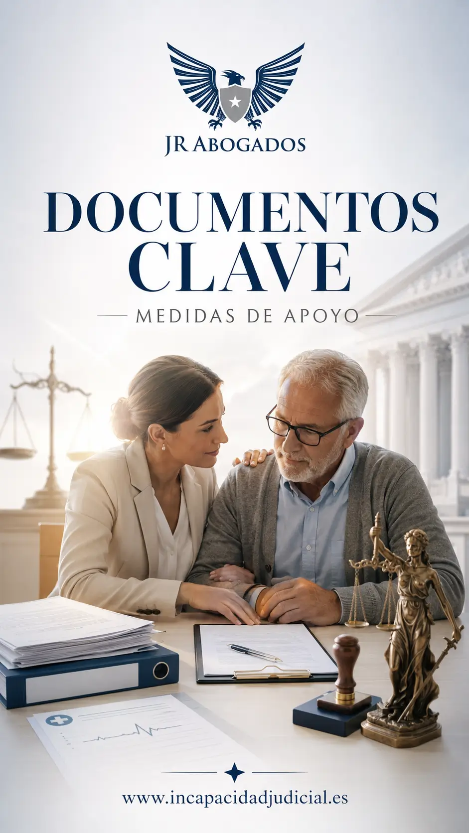 Documentación para procedimiento de incapacidad judicial y medidas de apoyo