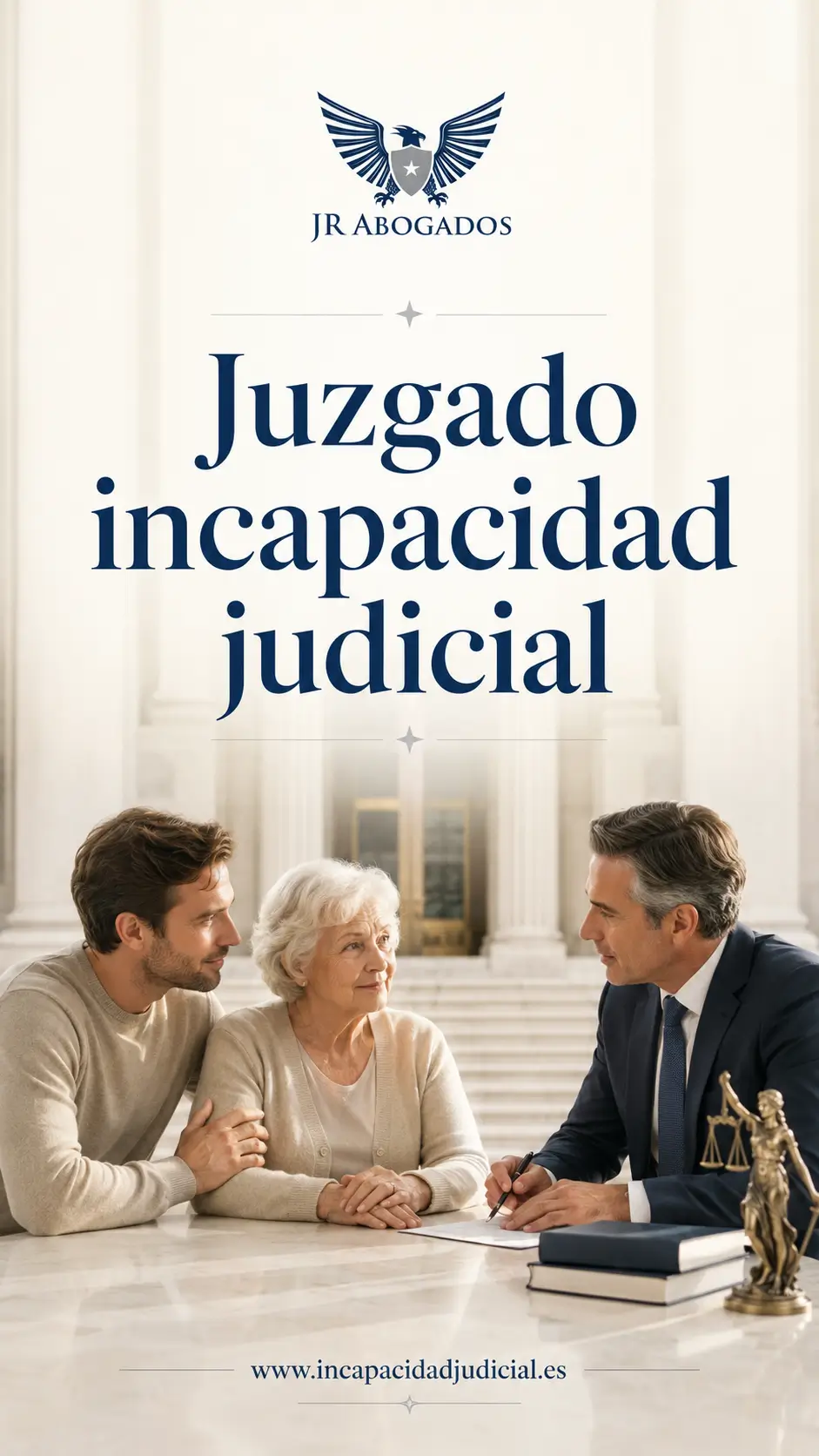 Determinación del juzgado competente en procedimientos de incapacidad judicial y medidas de apoyo