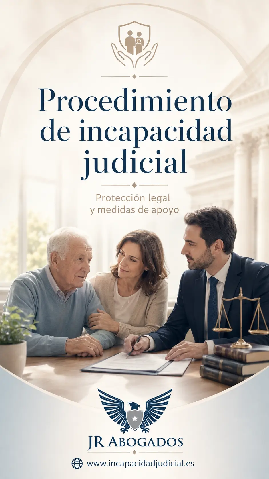 Procedimiento judicial de medidas de apoyo e incapacidad judicial